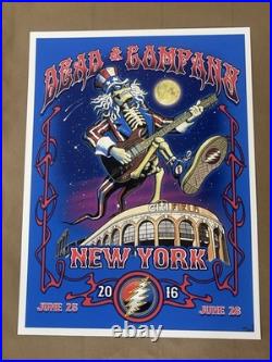 Dead and Company Poster New York Citi Field 2016 Summer Tour 1950/3200