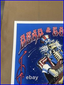 Dead and Company Poster New York Citi Field 2016 Summer Tour 1950/3200
