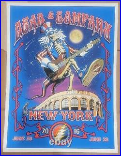 Dead and Company Poster New York Citi Field 2016 Summer Tour # 1978/3200