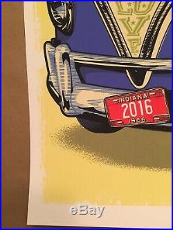 Dead and Company Poster Noblesville Indiana 2016 Klipsch Music Center Deer Creek