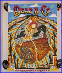 Dead and Company Poster Phoenix Arizona Zeb Love VIP Edition Signed #78 /100