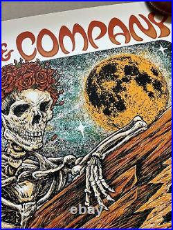 Dead & and Company Poster Red Rocks 2021 Nathaniel Deas A/E #/80 Signed