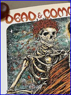Dead & and Company Poster Red Rocks Morrison, Colorado 2021 A/E #/80 Deas