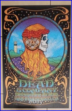 Dead and Company Poster San Francisco Night 1 Bill Graham 2015 X/800 Dave Hunter