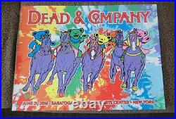 Dead and Company Poster Saratoga New York 2016 Numbered 374/850
