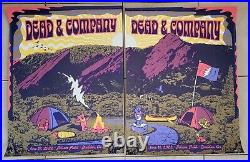 Dead and Company Poster Set Boulder Colorado Folsom Field 2022 984/1000