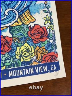 Dead and Company Poster Shoreline 2019 S/N Mountain View Gregg Gordon XXXX/1700