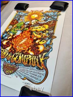 Dead and Company Poster Summer Tour 2018 S/N X/3550 AJ Masthay? MINTY