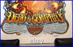 Dead and Company Poster Summer Tour 2018 S/N X/3550 AJ Masthay? MINTY
