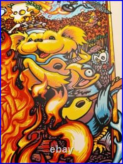 Dead and Company Poster Summer Tour 2018 S/N X/3550 AJ Masthay? MINTY