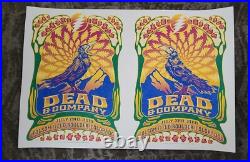 Dead and Company Poster Uncut Folsom 2016 Boulder Colorado Night 1 & 2 Hunter