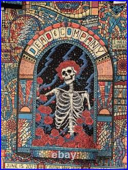 Dead and Company Poster VIP Philadelphia 2023 Citizens Bank Signed ###/850