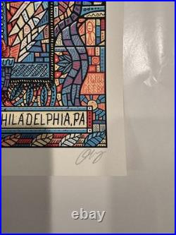 Dead and Company Poster VIP Philadelphia 2023 Citizens Bank Signed ###/850