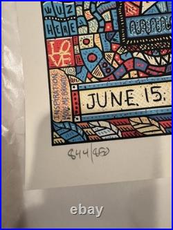 Dead and Company Poster VIP Philadelphia 2023 Citizens Bank Signed ###/850