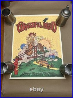 Dead and Company Poster # x/500 Grateful Dead 60 Golden Gate San Francisco