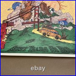 Dead and Company Poster # x/500 Grateful Dead 60 Golden Gate San Francisco