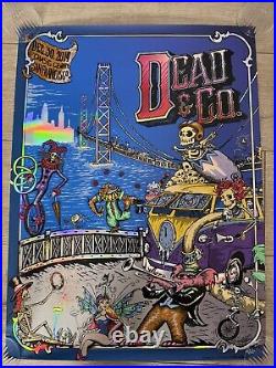 Dead and Company Posters FOIL Set Chase Center 12/30,31 2019