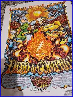 Dead and Company Summer 2018 Limited Edition Concert Poster