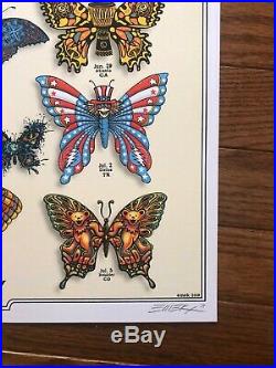 Dead and Company Summer 2019 EMEK Butterfly Poster #66