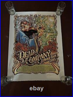 Dead and Company Summer 2019 Tour Show Edition Poster #/1250 AJ MASTHAY