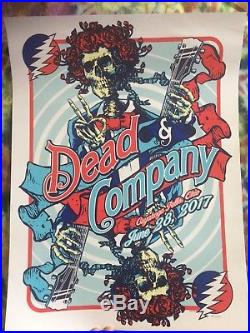 Dead and Company Summer Tour 2017 Poster June 28, 2017 Cuyahoga Falls, Blossom