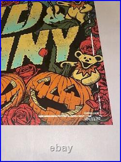 Dead and Company Tour Poster Halloween 2021 Hollywood Bowl Dan Dippel 414/1370