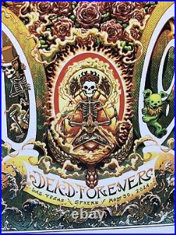 Dead and Company Tsang POSTER Las Vegas 5/30/2024 Sphere THURSDAY spusta