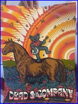 Dead and Company VIP Poster 6/17/2023 SPAC Saratoga Springs xxx/940
