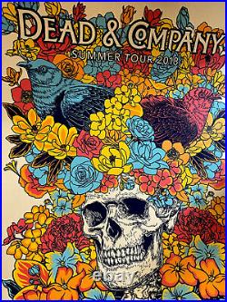 Dead and Company VIP Poster Tour 2018 S/N John Vogl #4635/6000 Grateful Dead