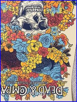 Dead and Company VIP Poster Tour 2018 S/N John Vogl #4635/6000 Grateful Dead