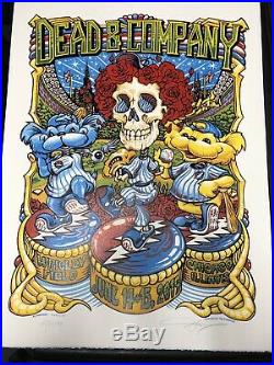 Dead and Company Wrigley Field 2019 Official AJ Masthay Print