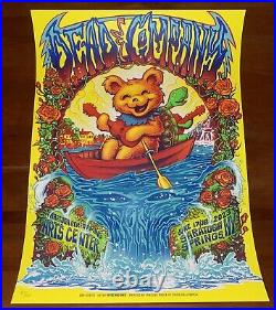Dead and & Company poster 6/17 6/18 2023 SPAC Saratoga Springs New York