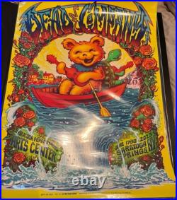 Dead and & Company poster 6/17 6/18 2023 SPAC Saratoga Springs New York Munk One