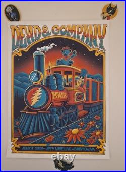 Dead and & Company poster 6/3/2023 Jiffy Lube Live Bristow, Virginia AP Of 200