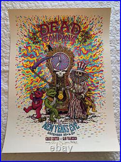 Dead and Company poster New Year's Eve 2020