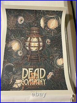 Dead and Company poster Noblesville 9/15 2021 Mint Luke Martin Avenger Sold Out