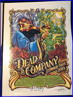 Dead and Company poster Summer Tour 2019 AJ Masthay