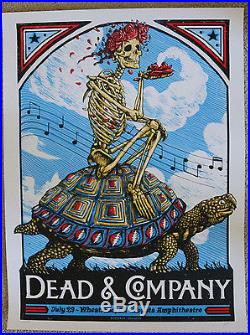 Dead and Company poster Wheatland, CA July 29, 2016