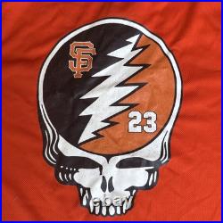 Dead and Company the final tour VIP special edition San Francisco Giants jersey