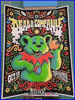 Dead and Company tour poster 2021 Oct 12 Cellaris Amphitheater AT Lakewood