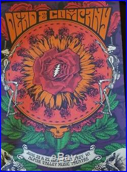 Dead and company Alpine Valley poster 2018