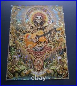 Dead and company Poster Lava foil Miles Tsang online Edition Mint 5/30/24 Sphere