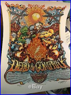 Dead and company poster Print AJ Masthay Alpine Valley