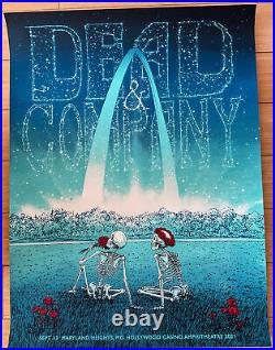 Dead and company poster St Louis 9/13/21