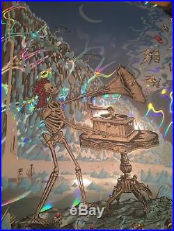 Dead and company poster lava foil #13/50(let there be songs)