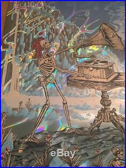 Dead and company poster lava foil #13/50(let there be songs)