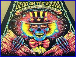 Dead on the Rocks Billy & the Kids Poster Black Keyline SIGNED Company Red