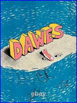 Devil on Desert Island Signed by the Band Dawes Original Concert Poster from'23