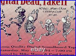 Digital Grateful Dead Boulder Colorado KGNU Fundraiser Original Poster from 1994