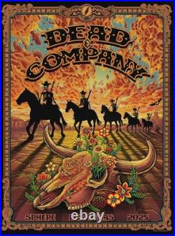 EMEK Dead & Company Sphere Las Vegas 2025 VIP Poster Bob Weir Grateful Dead